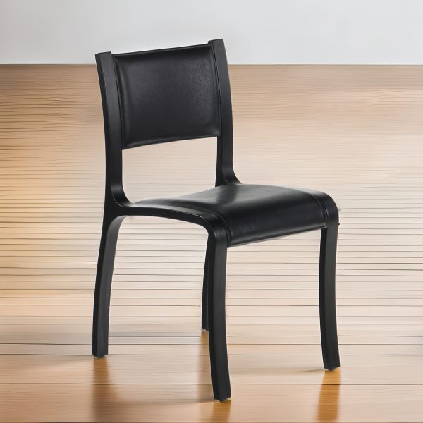Trento Silla de Cuero y Madera - Imagen 4