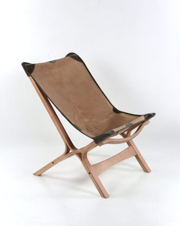 Loft Sillón de Cuero y Madera - Imagen 5