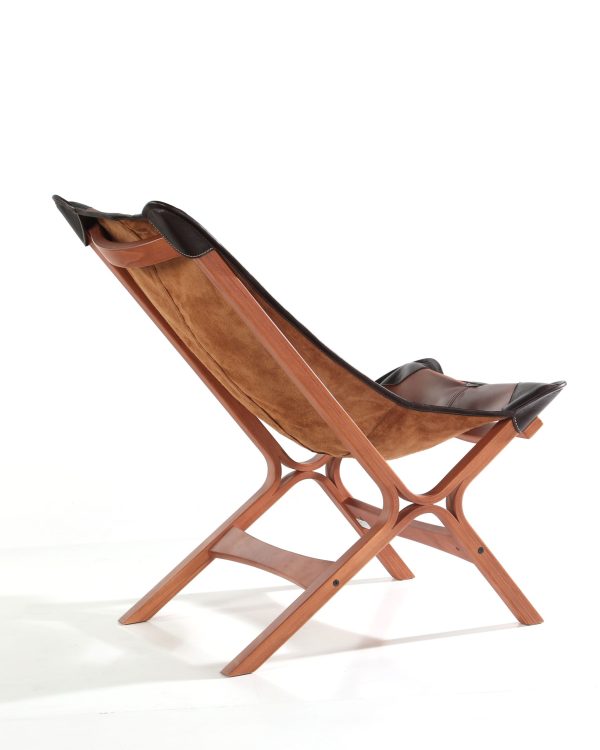 Loft Sillón de Cuero y Madera - Imagen 10