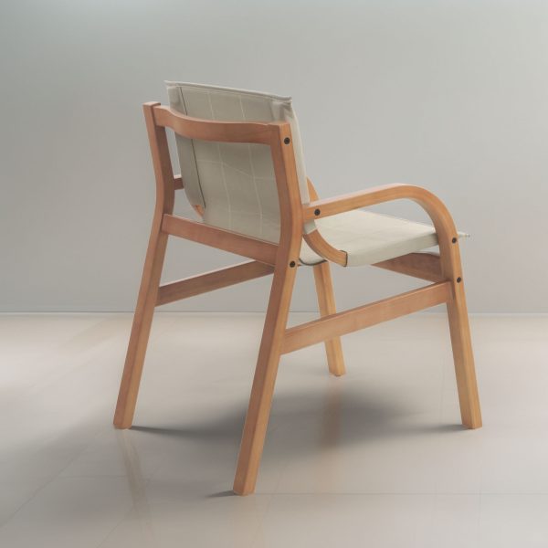 Domo Sitial de Cuero y Madera - Imagen 3