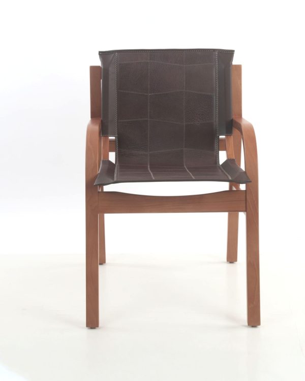 Domo Sitial de Cuero y Madera - Imagen 3