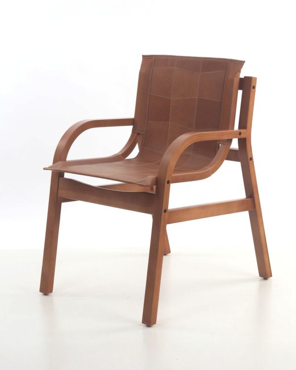 Domo Sitial de Cuero y Madera - Imagen 4