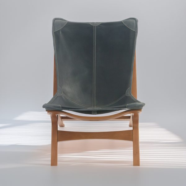 Loft Sillón de Cuero y Madera - Imagen 4