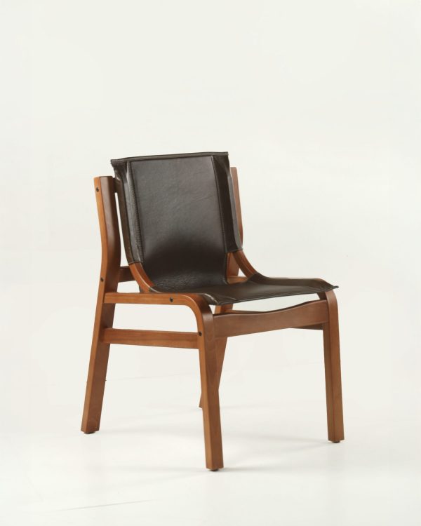 Domo Silla de Cuero y Madera - Imagen 6