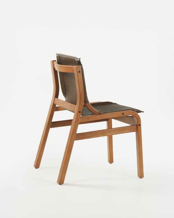 Domo Silla de Cuero y Madera - Imagen 7