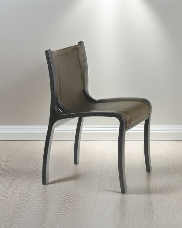 Bilbao Silla de Cuero y Madera - Imagen 5