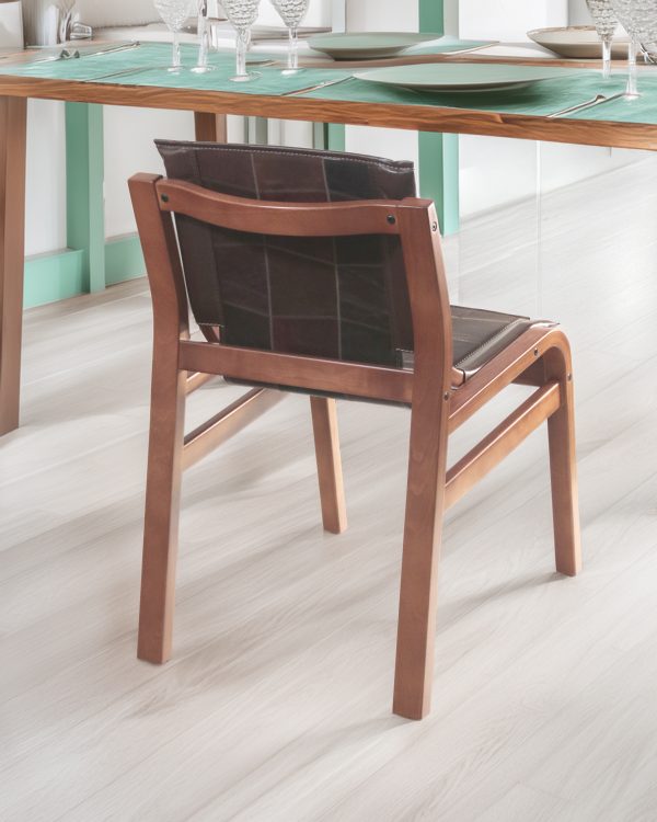 Domo Silla de Cuero y Madera - Imagen 9