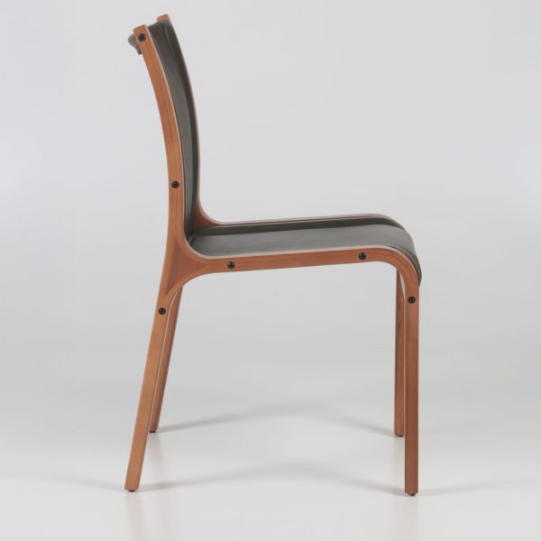 San Marino Silla de Cuero y Madera