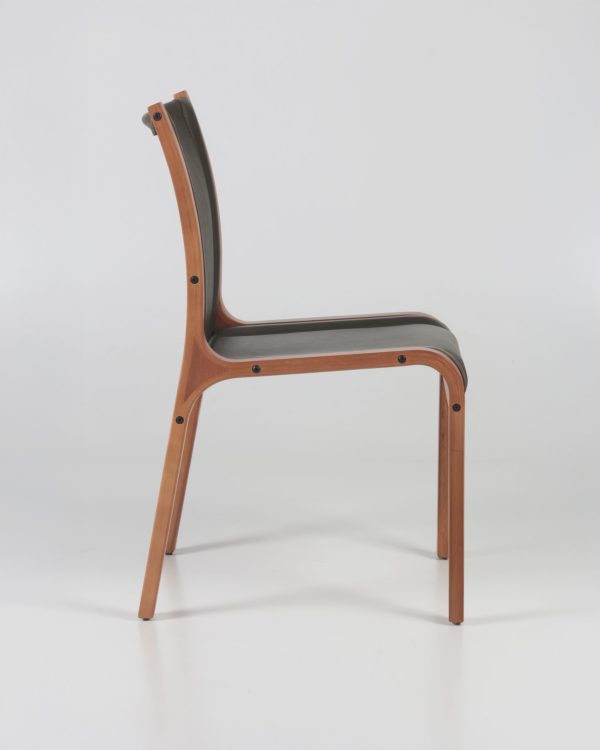 San Marino Silla de Cuero y Madera
