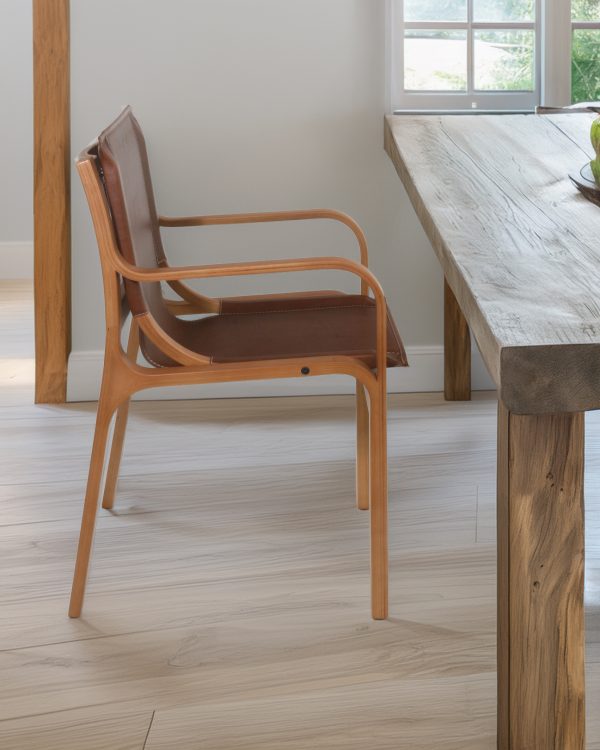 Nova Sitial de Cuero y Madera - Imagen 7