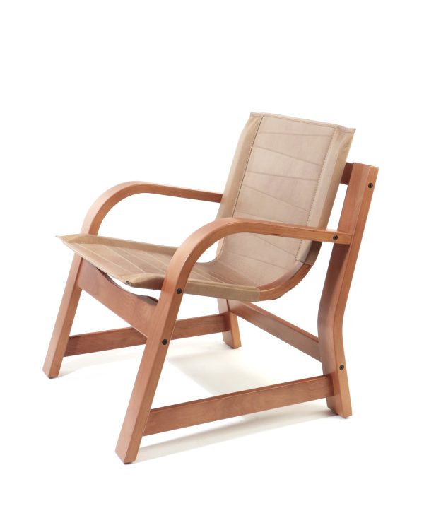 Domani Sillón de Cuero y Madera - Imagen 7