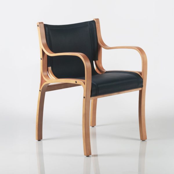 Bilbao Sitial de Cuero y Madera