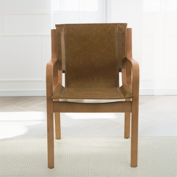 Sitial Nova | Madera Curvada y Cuero | Diseño Liviano