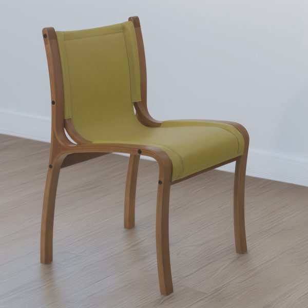Bilbao Silla de Cuero y Madera - Imagen 9