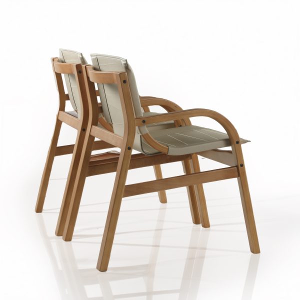 Domo Sitial de Cuero y Madera - Imagen 3