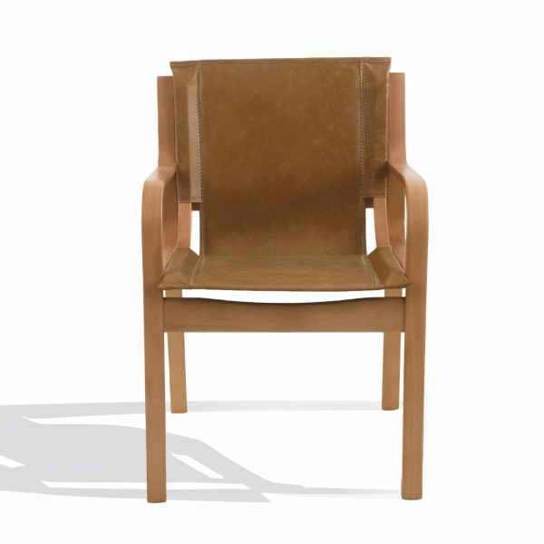 Nova Sitial de Cuero y Madera - Imagen 2