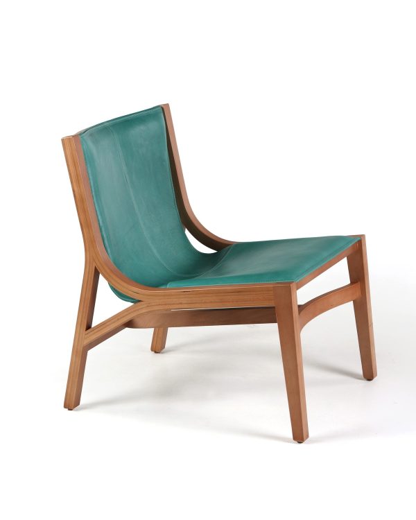 Ferrara Poltrona de Cuero y Madera - Imagen 6