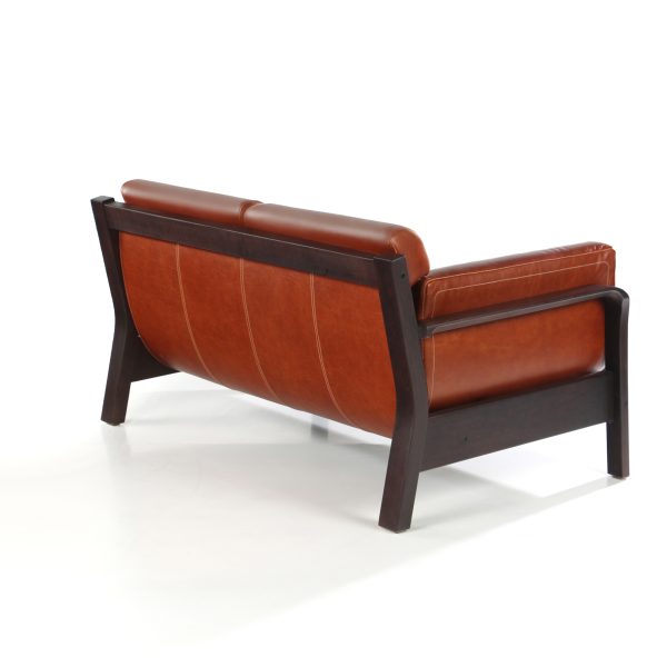 Arlanda 140 Sofa de Cuero y Madera - Imagen 5