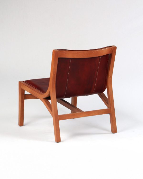 Ferrara Poltrona de Cuero y Madera - Imagen 7