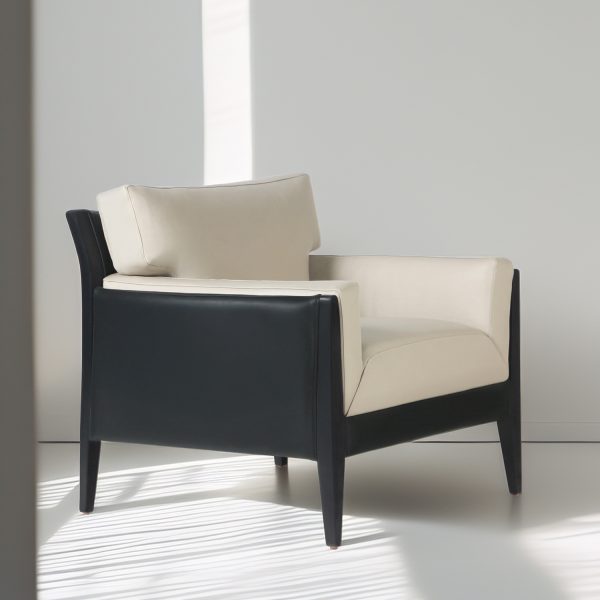 Noma 85 Sofa de Cuero y Madera - Imagen 4