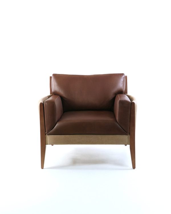 Noma 85 Sofa de Cuero y Madera - Imagen 6