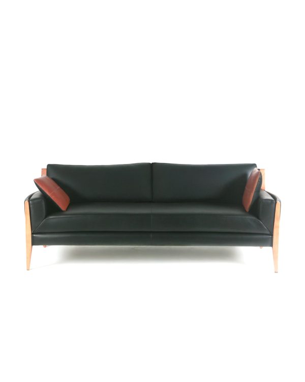 Noma 225 Sofa de Cuero y Madera - Imagen 9