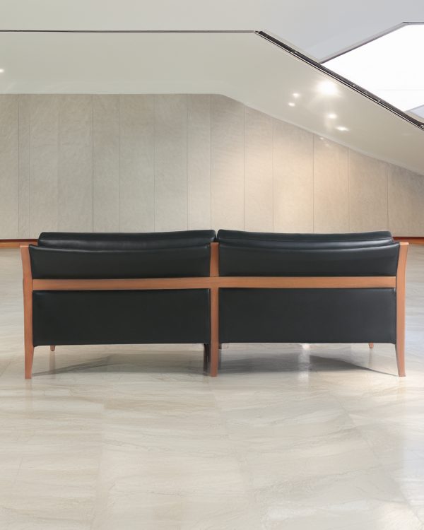 Noma 225 Sofa de Cuero y Madera - Imagen 10