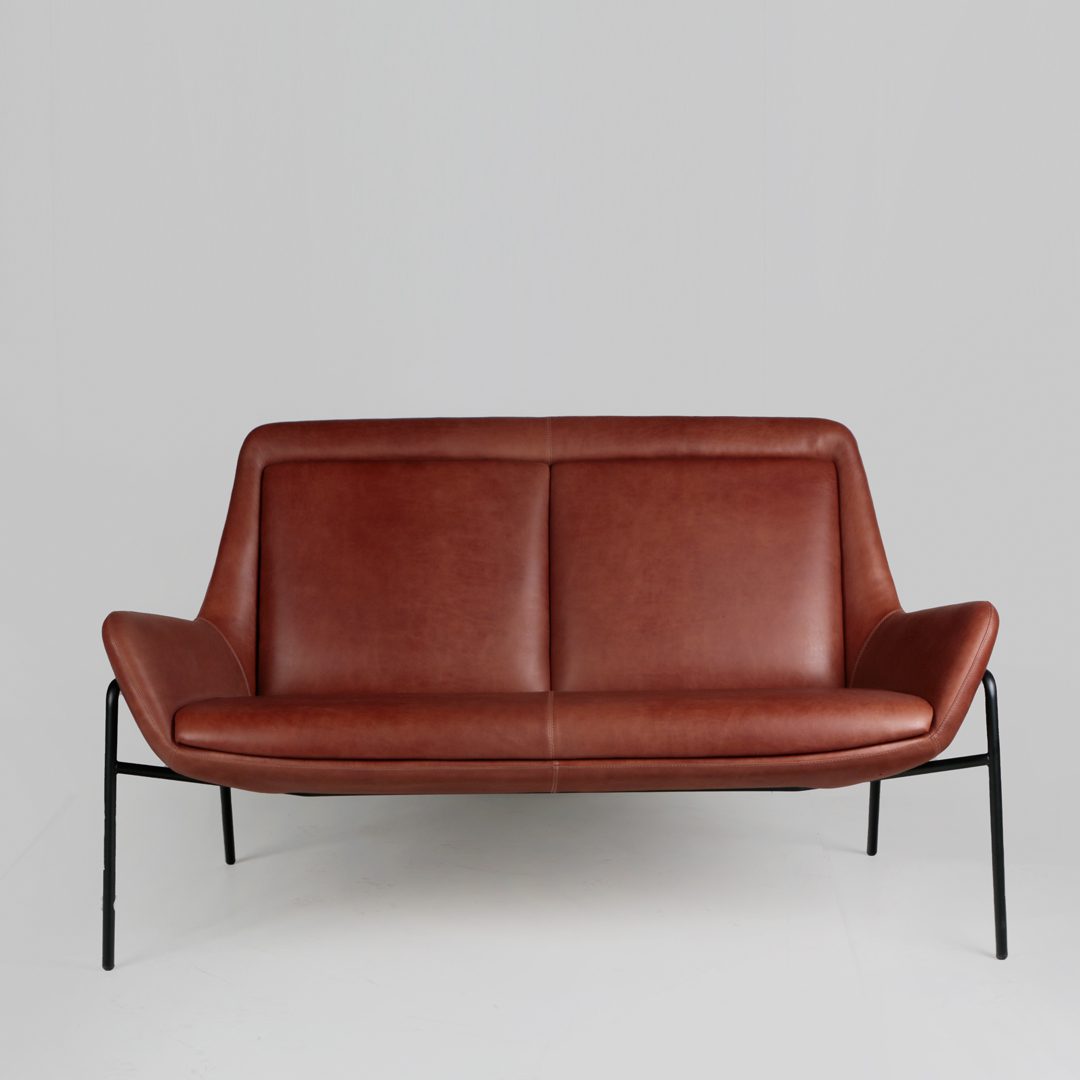 Sofy Sillon Cuero y Metal