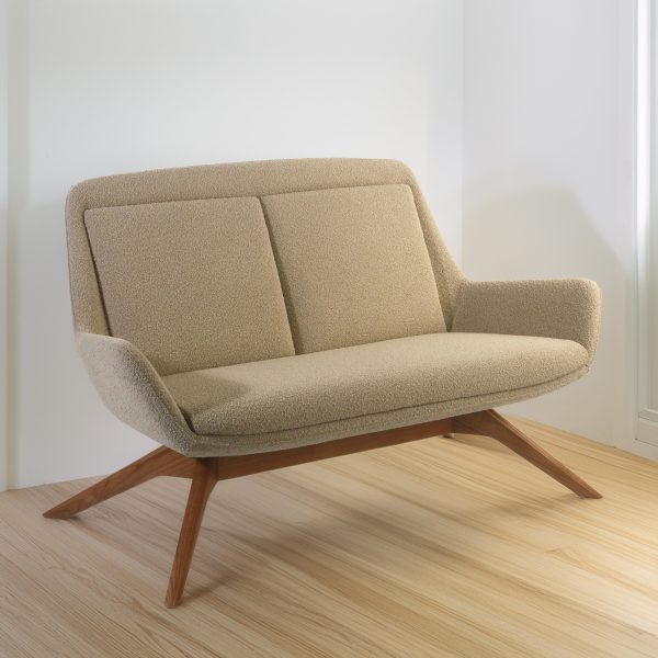 Italia Sofy Sillon Cuero y Madera - Imagen 2