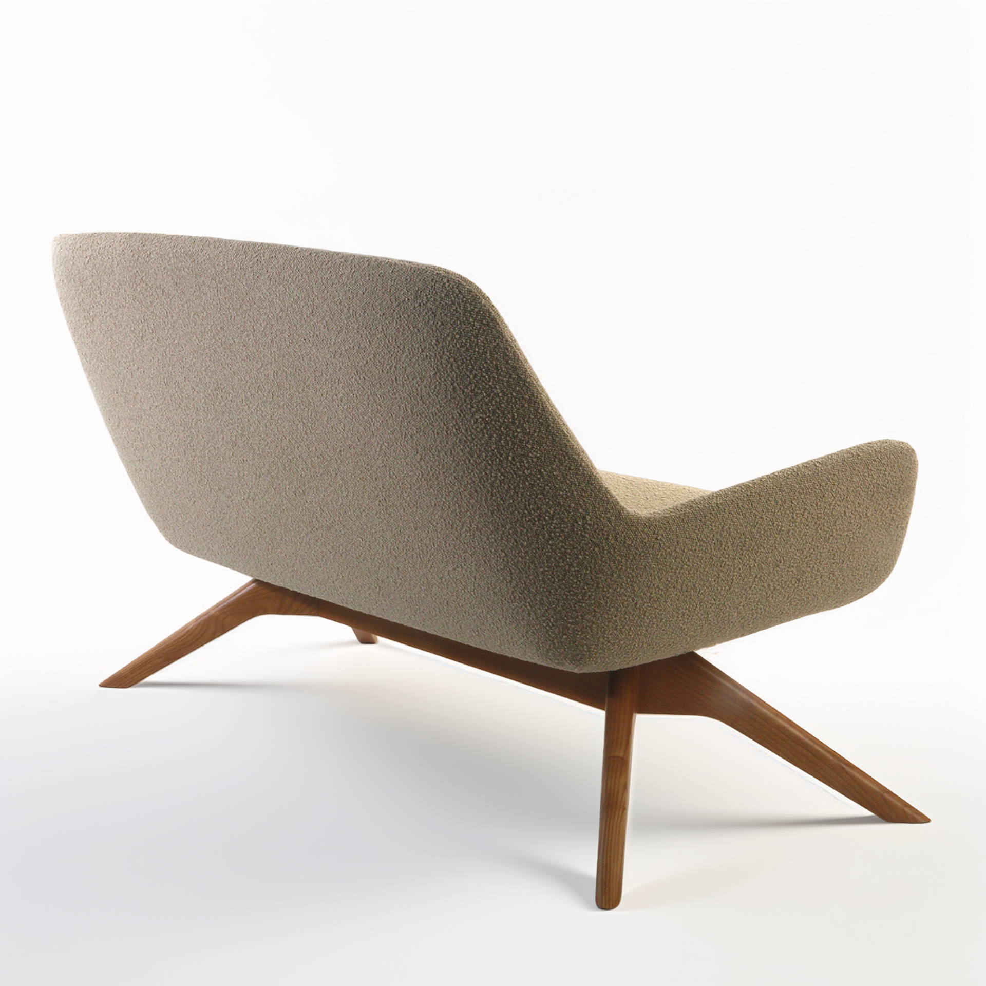 Italia Sofy Sillon Cuero y Madera - Imagen 3