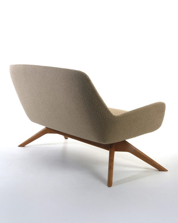 Italia Sofy Sillon Cuero y Madera - Imagen 2