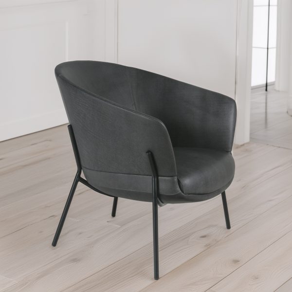 Italia Loto Lounge Sillón Cuero - Imagen 4