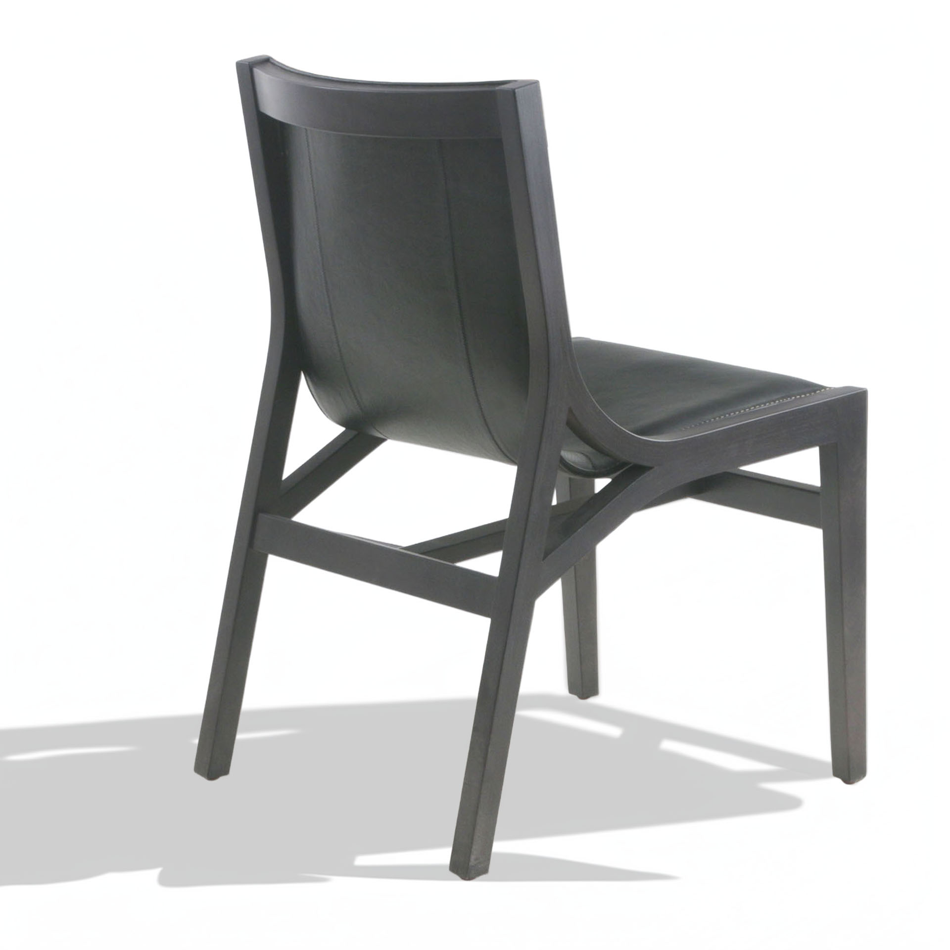 Ferrara Silla de madera y Cuero - Imagen 7