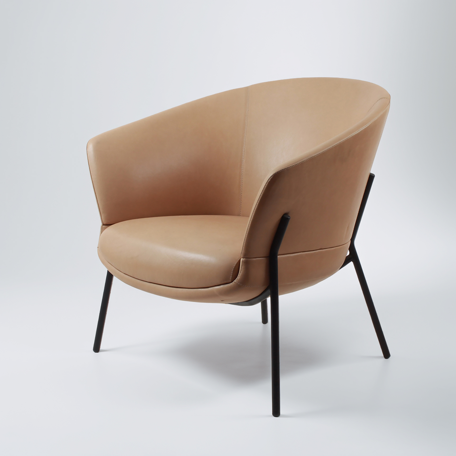 Italia Loto Lounge Sillón Cuero - Imagen 3