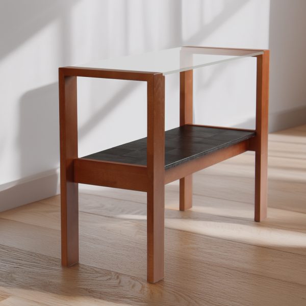 Arrimo Vague | Madera y Vidrio | Diseño Geométrico