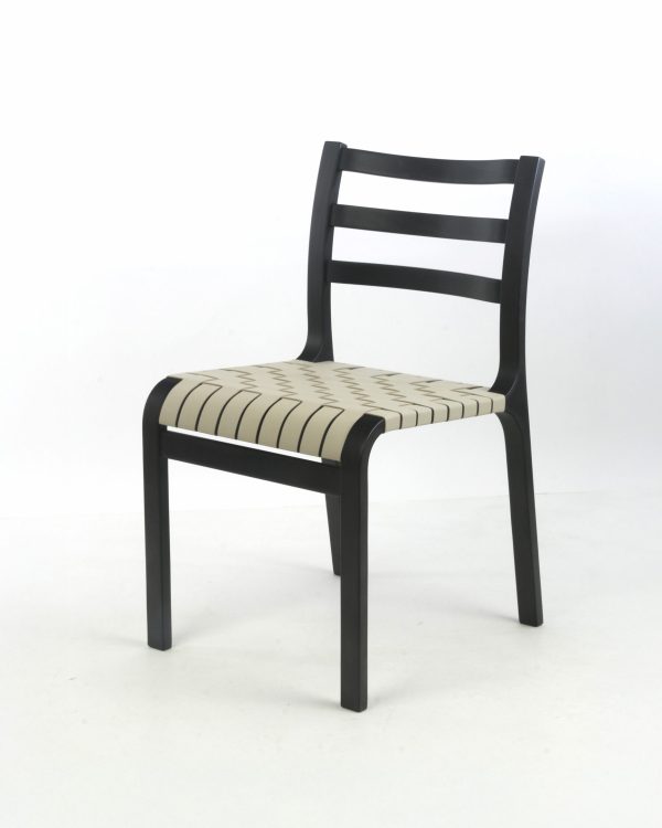 Cumbre Silla B - Silla en Cuero natural y Madera