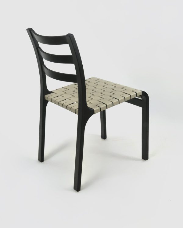 Cumbre Silla B - Silla en Cuero natural y Madera - Imagen 9