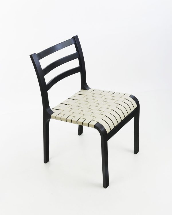 Cumbre Silla B - Silla en Cuero natural y Madera - Imagen 10