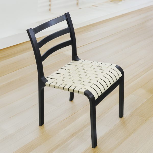 Cumbre Silla B - Silla en Cuero natural y Madera - Imagen 8