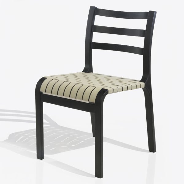 Cumbre Silla B - Silla en Cuero natural y Madera - Imagen 4