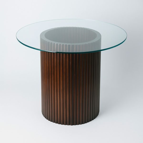 Base Cross para Comedor – Roble Chocolate de Uso Múltiple - Imagen 3