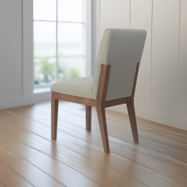 Sevilla Silla de Comedor en Cuero o textil . - Imagen 4