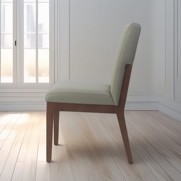 Sevilla Silla de Comedor en Cuero o textil . - Imagen 3